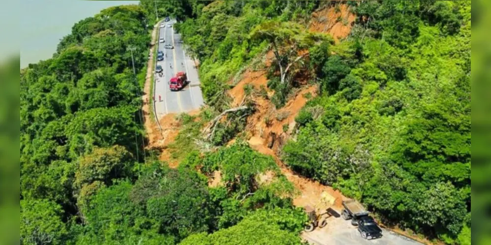 Chuvas intensas e persistentes atingem todo o litoral norte do estado de São Paulo