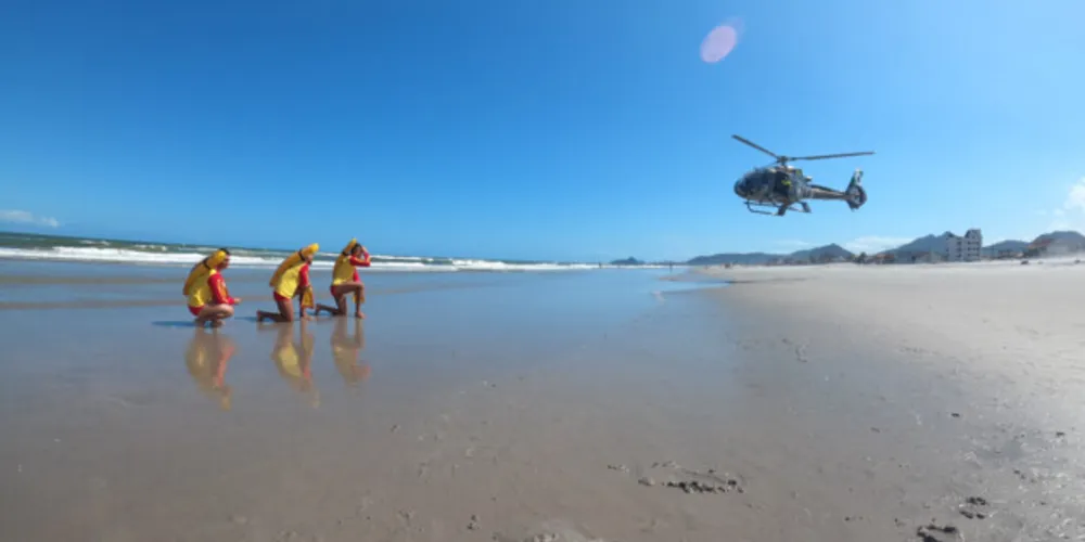 Os postos dos guarda-vidas totalizam 113 locais, sendo 92 só na região litorânea