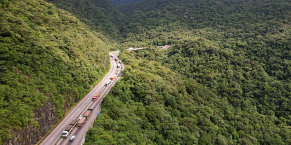 Trecho passou por reformas por conta de deslizamentos de terra