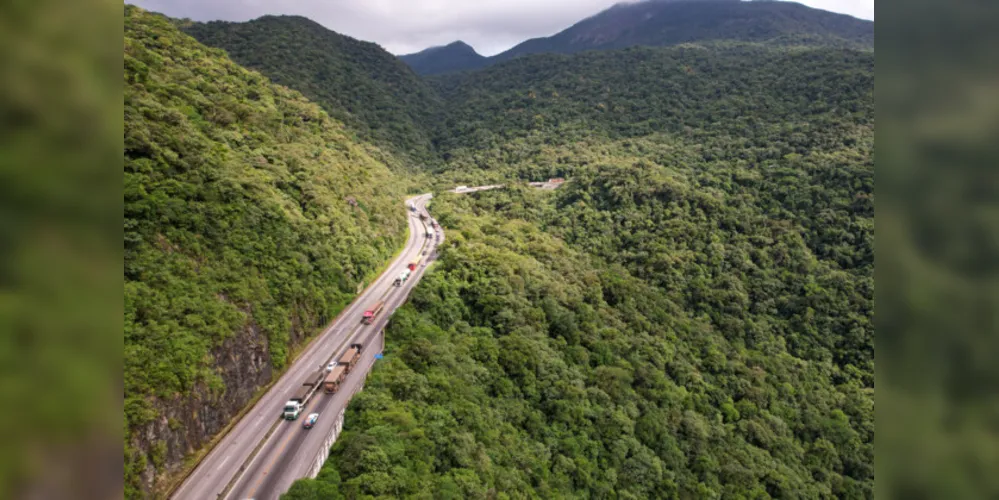 Trecho passou por reformas por conta de deslizamentos de terra