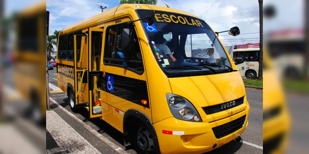 Transporte escolar em PG atende centenas de alunos