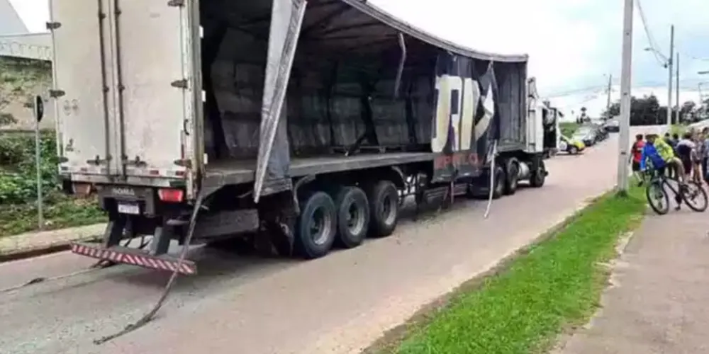 Caminhoneiro de PG provocou pelo menos 12 acidentes