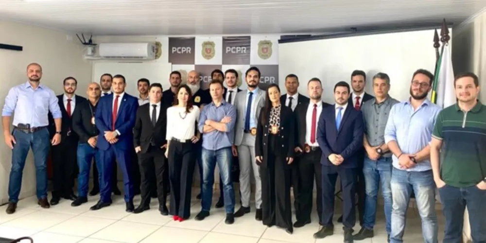 13ª SDP começa a apresentar os 13 novos delegados que irão ser distribuídos entre 19 municípios do Paraná