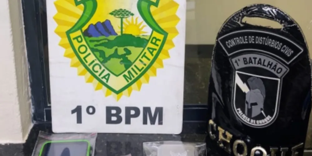 Material apreendido pela PM foi encaminhado à 13ª SDP