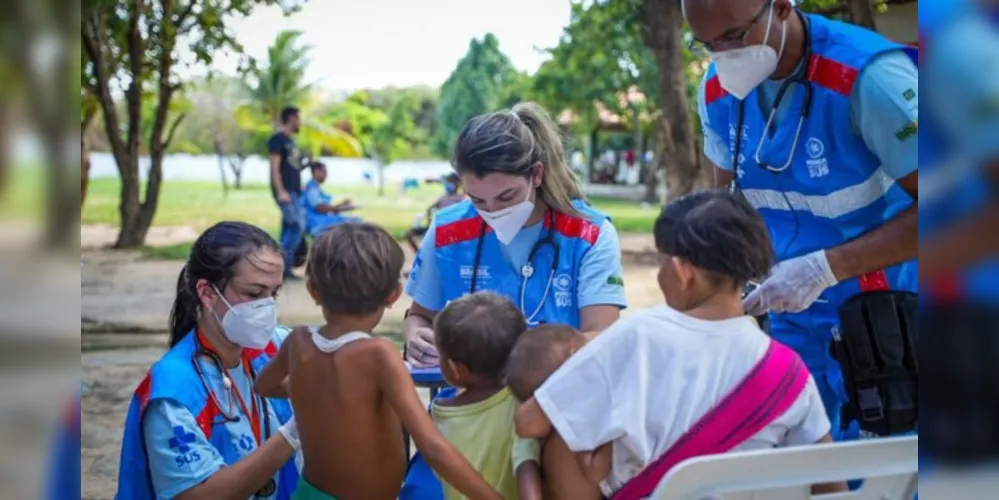 A comitiva do Ministério dos Direitos Humanos e Cidadania chegou a Boa Vista neste domingo