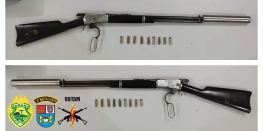 Objetos foram apreendidos pela PM