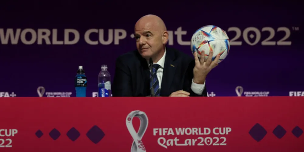 Presidente da instituição, Gianni Infantino, também anunciou que Mundial de Clubes Feminino será criado