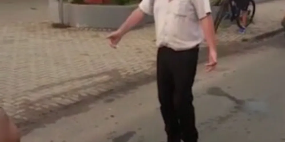 Funcionário do Detran colidiu com seu carro contra uma motocicleta