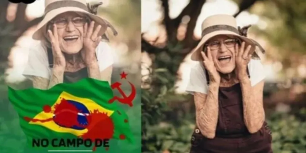 Polícia Federal (PF) negou a notícia falsa de que a idosa tenha morrido