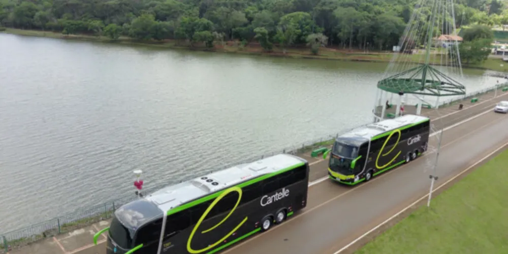 Com chassis Volvo B450R e carrocerias Busscar Vissta Bus, os ônibus são do tipo Low-Driver (LD)