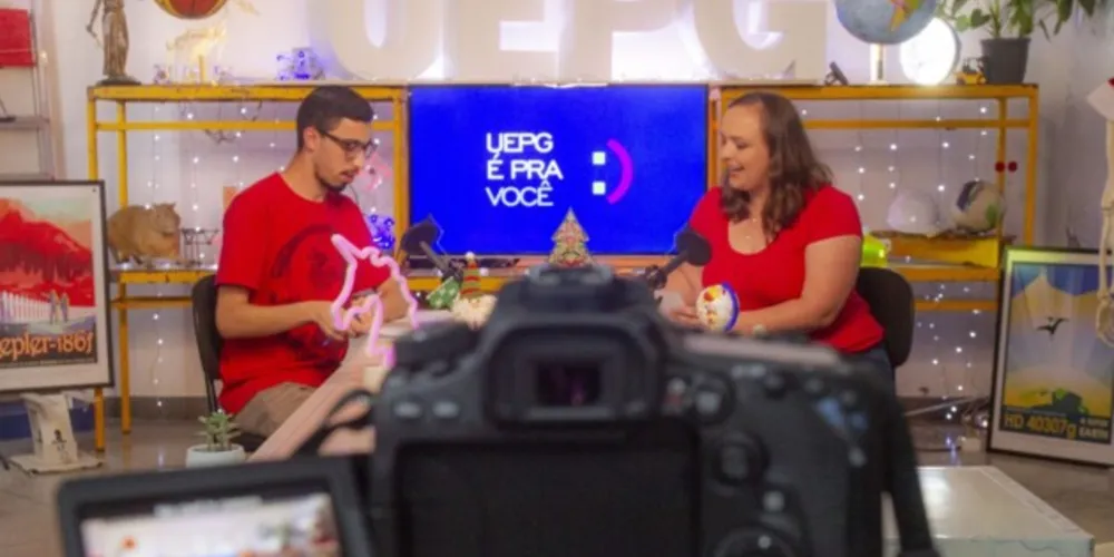 Grupo aRede acompanhou a transmissão da UEPG