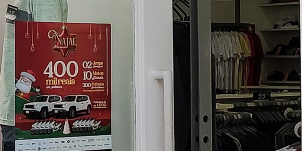 Inúmeras empresas do comércio de PG aderiram à promoção que sorteou carros e motos