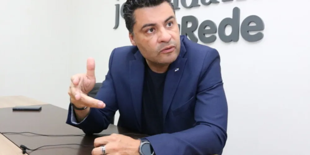 O ex-prefeito de Ponta Grossa e novo Secretario Estadual de Inovação, Marcelo Rangel (PSDB).