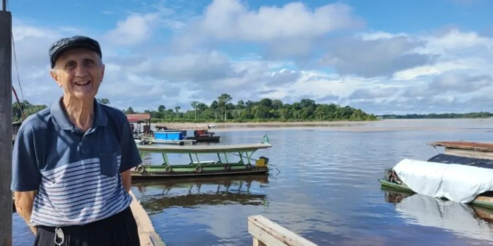 Padre Sílvio estava em missão na Área Nossa Senhora Aparecida