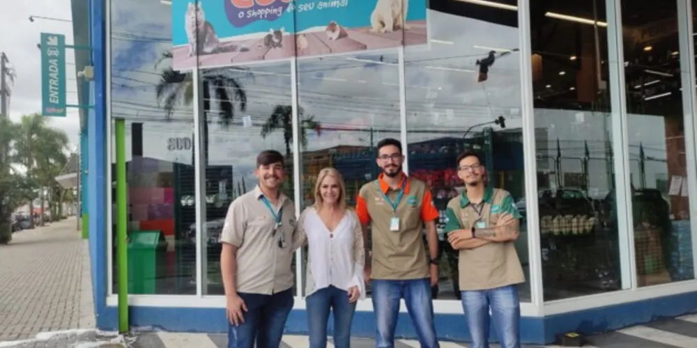 A ação é uma parceira com a Cobasi, que doou os 400kg de ração