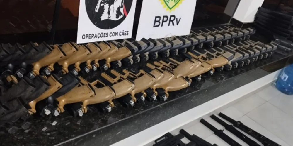 A ação foi realizada pelo Batalhão de Polícia Rodoviária (BPRv)