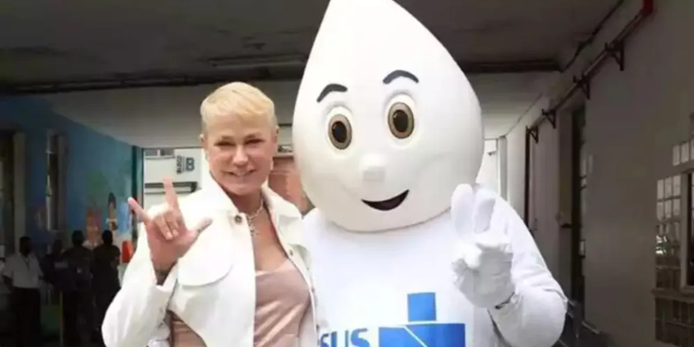 A apresentadora Xuxa Meneguel vai ser a embaixadora da próxima campanha