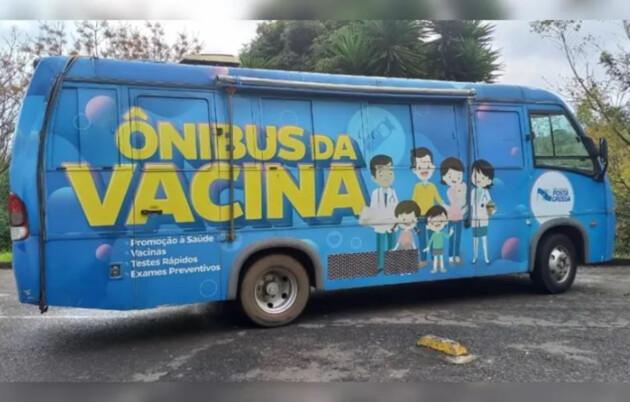 Confira a agenda do Ônibus da Vacina em Ponta Grossa