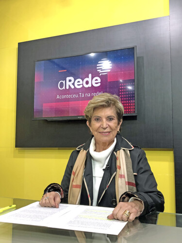 Prefeita Elizabeth Schmidt (PSD) em entrevista ao Portal aRede.