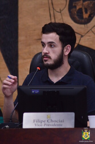 Filipe Chociai (PSD), novo presidente da Câmara Municipal de Ponta Grossa