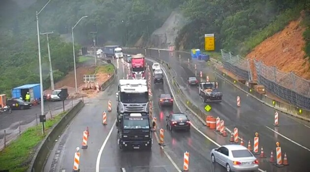 Sistemas de segurança identificaram lentidão nas rodovias paranaenses