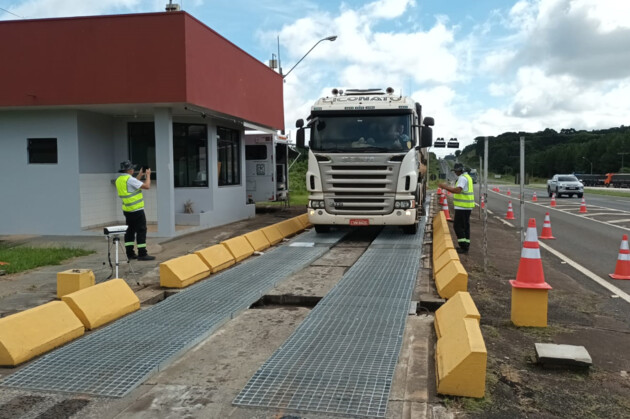 Nos próximos meses, mais quatro praças de pesagem também estarão em funcionamento nos Campos Gerais