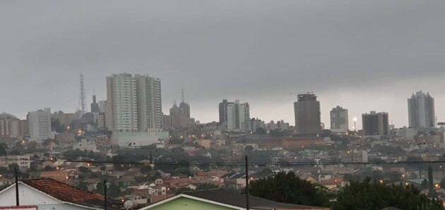 A terça-feira (21) promete chuvas mais intensas em Ponta Grossa e municípios vizinhos