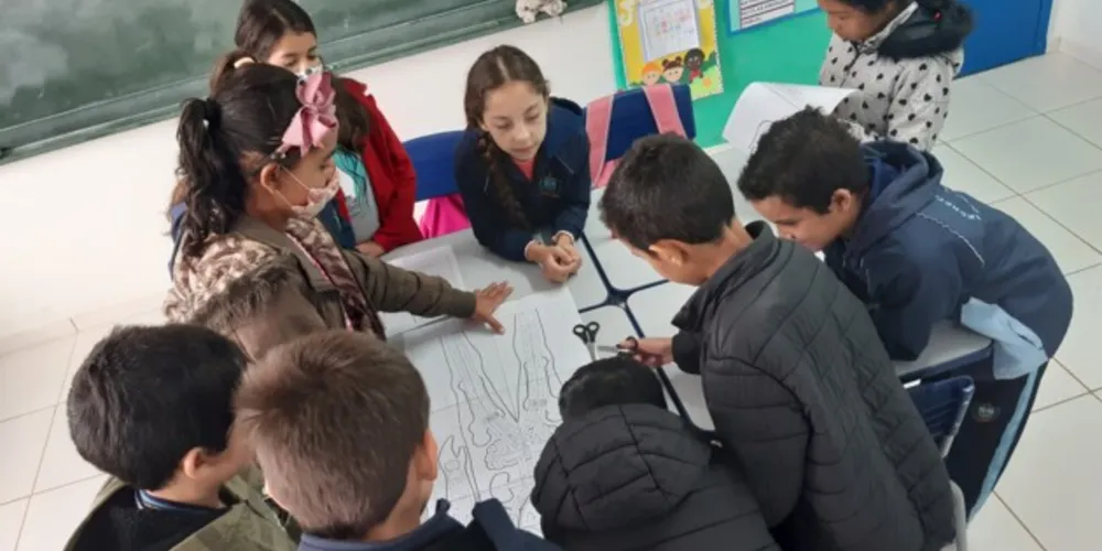 Trabalho em sala engajou os educandos