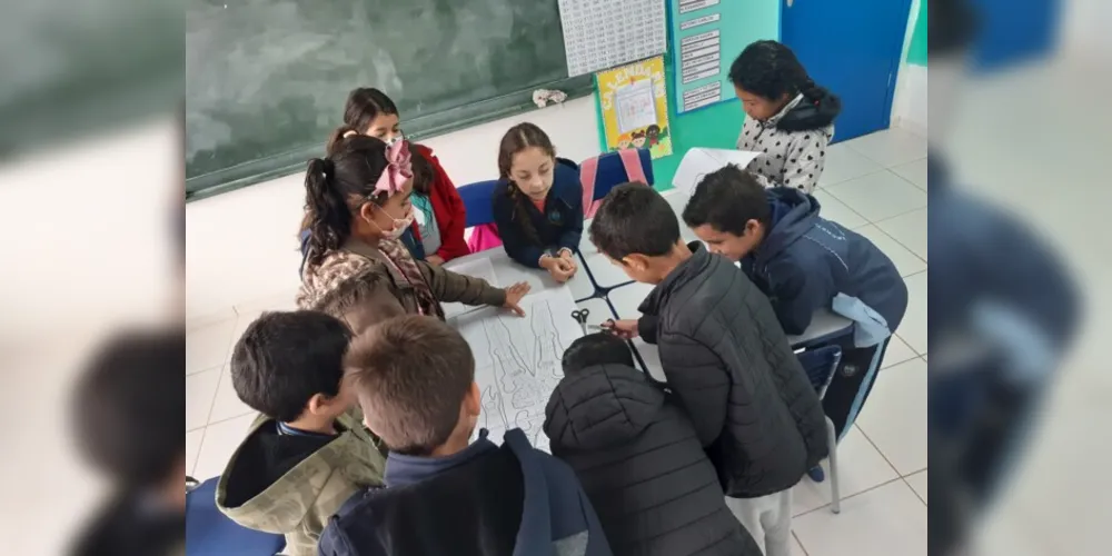 Trabalho em sala engajou os educandos