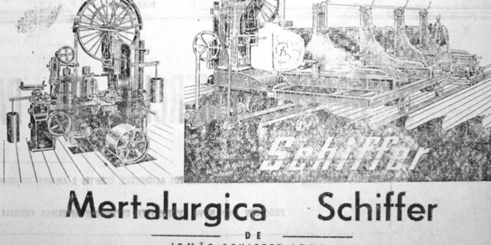 Publicidade da Metalúrgica Schiffer publicada no JM em 25 de dezembro de 1958