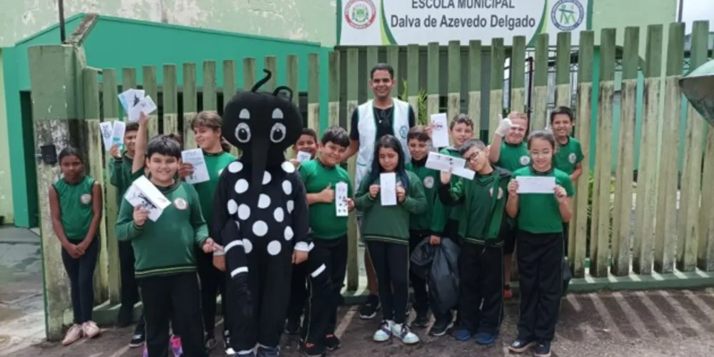 Dentro e fora da sala, educandos deram show de conscientização