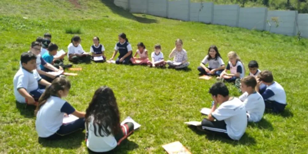Desenvolvimento do trabalho foi realizado dentro e fora da sala de aula