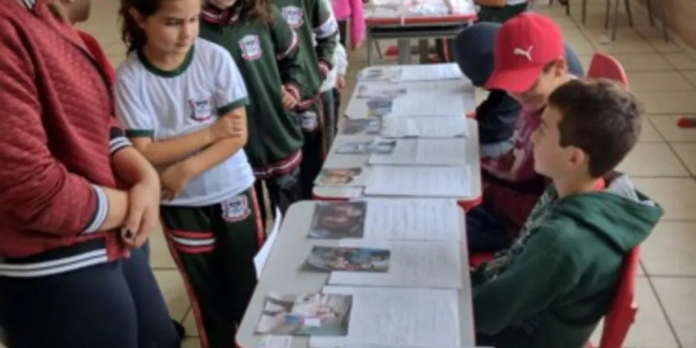 Exposição contribuiu para que alunos interagissem com colegas e educadores