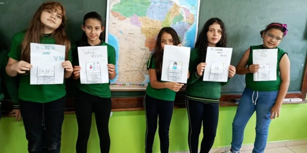 Trabalho em sala de aula contou com diversas etapas