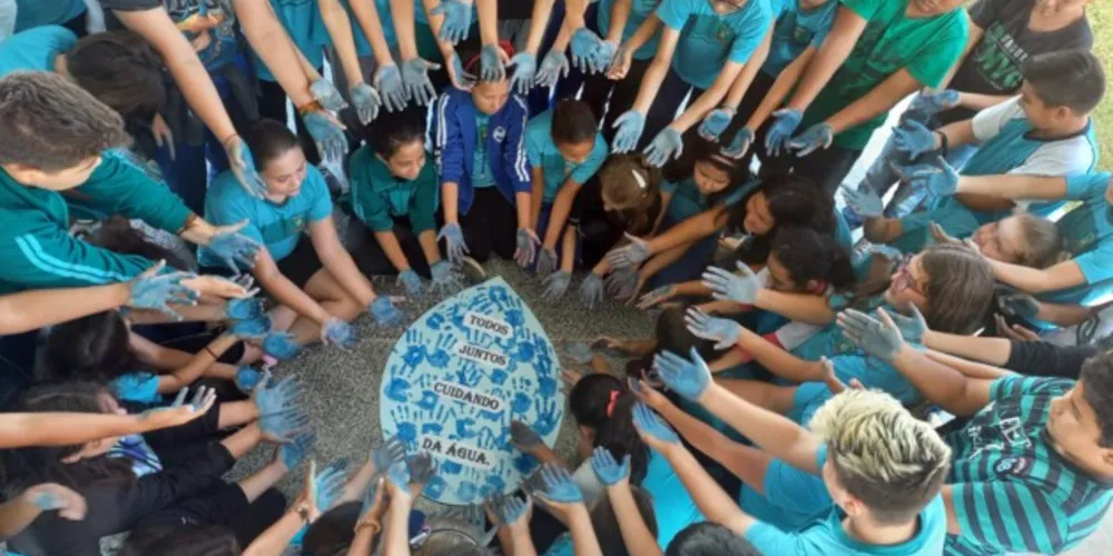 Cartazes, ações e conscientização foram momentos importantes do trabalho