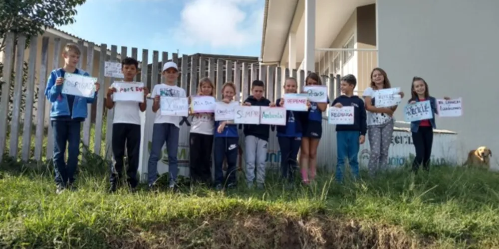 Educandos tomaram o protagonismo para si e puderam alertar sobre importância do tema