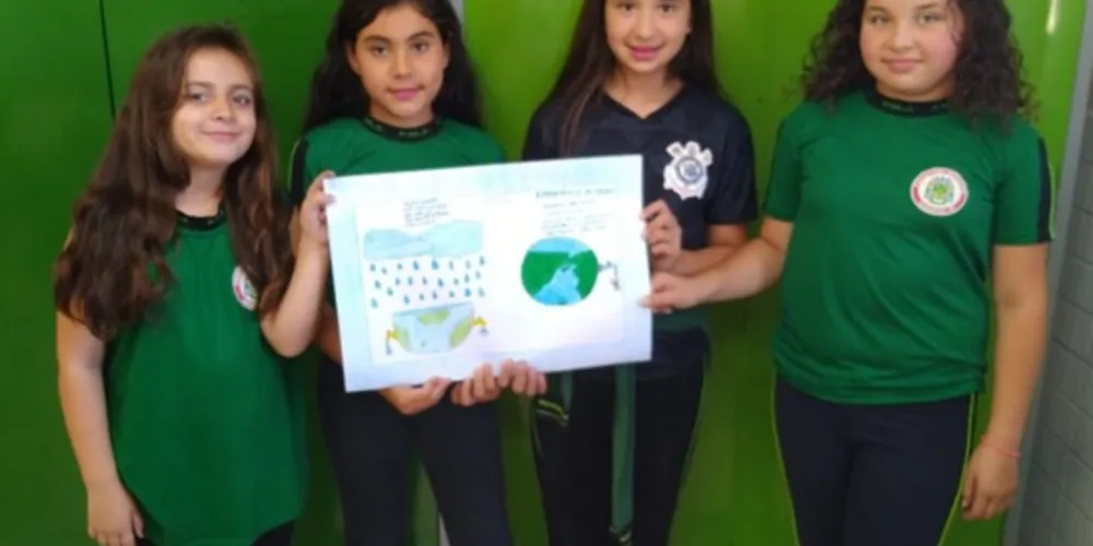 Alunos tiveram bastante interação com os colegas para trabalhar o tema