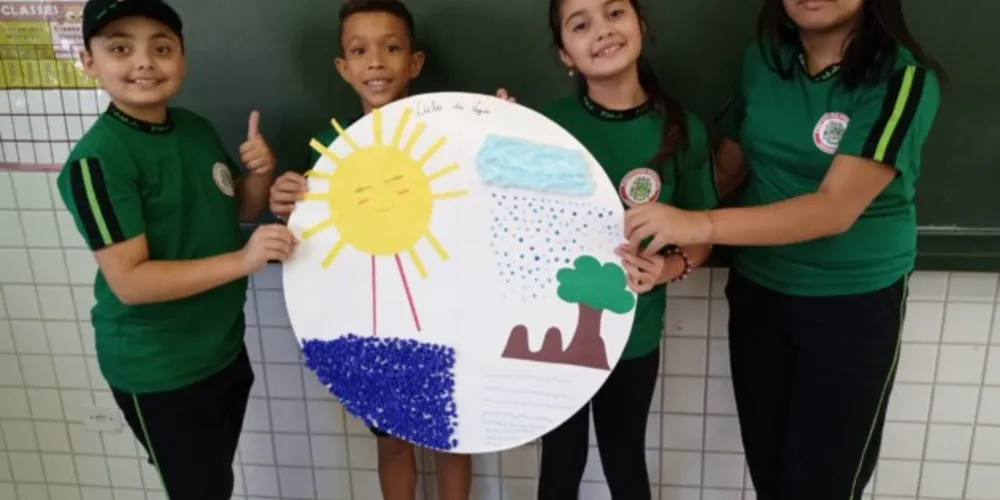 Além de trabalhos em sala, alunos levaram conhecimentos a amigos e familiares