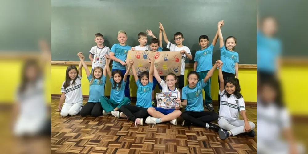 Trabalho em sala de aula rendeu momentos preciosos à turma