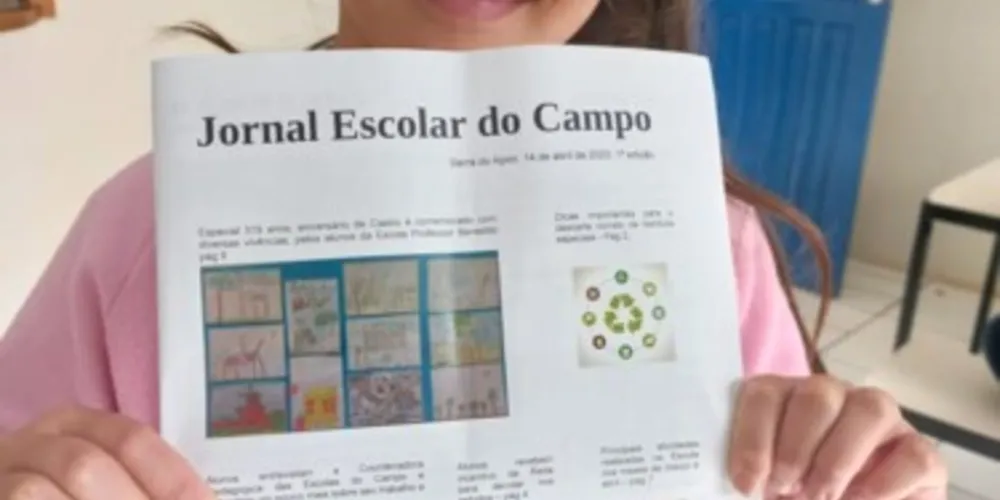 Produção do seu próprio meio de comunicação contou com visitas e entrevistas dos alunos