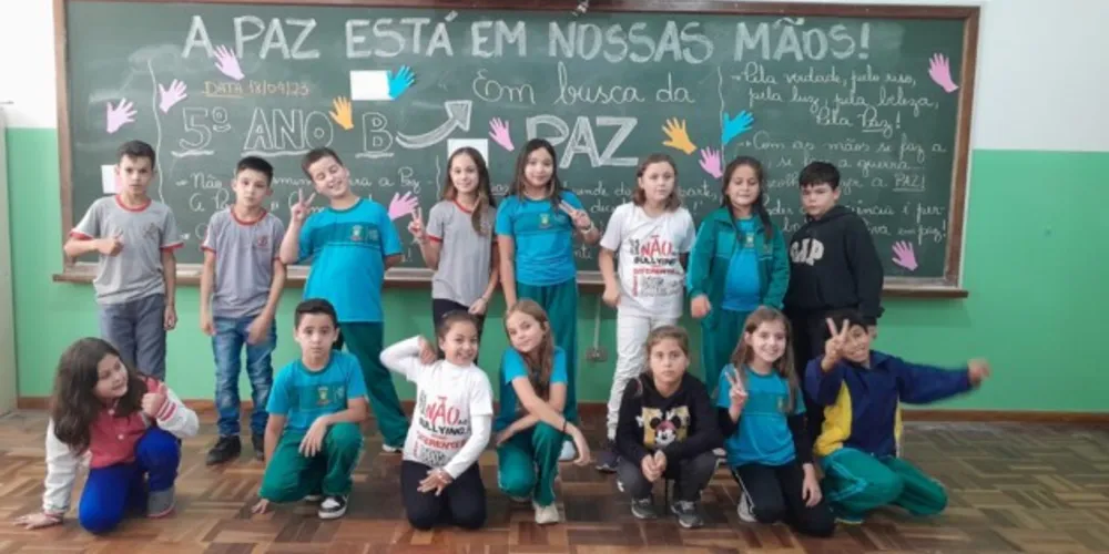 Trabalho tomou formas concretas em sala de aula