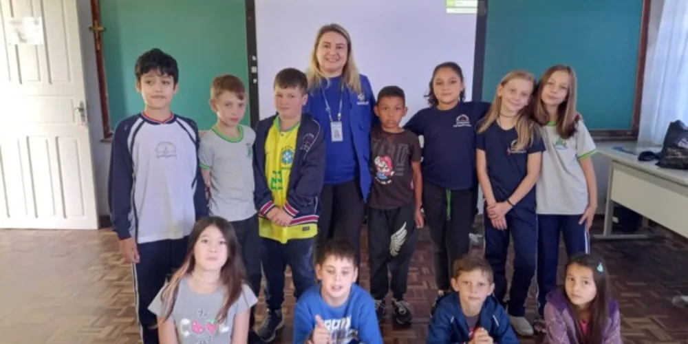 Conversa com especialista da Sanepar foi um dos pontos altos da dinâmica