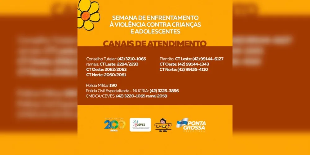 Além dos profissionais, as atividades da semana também envolvem a comunidade