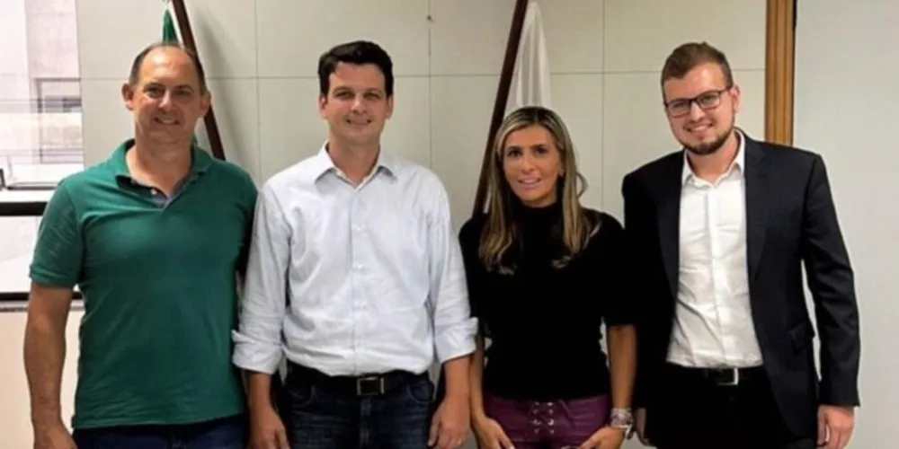 Na última quinta-feira (2), o gestor municipal esteve em Curitiba, na Secretaria de Desenvolvimento Urbano (SEDU)