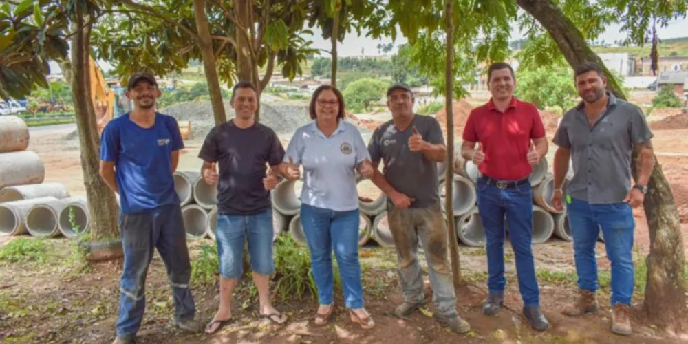 Prefeita Alcione enalteceu a parceria existente junto ao Governo do Estado, que garantiu mais um projeto na cidade