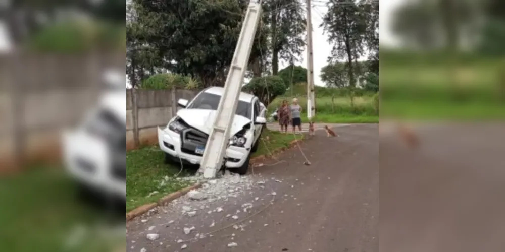 Vítima estava a caminho da igreja quando a caminhonete onde trafegava bateu contra um poste na Praça do Japão