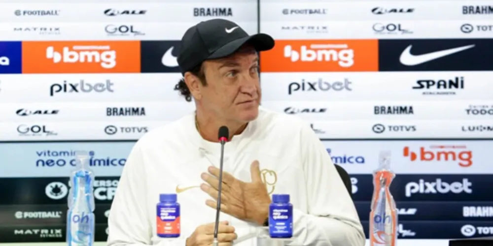 Cuca foi apresentado como técnico do Corinthians na última semana