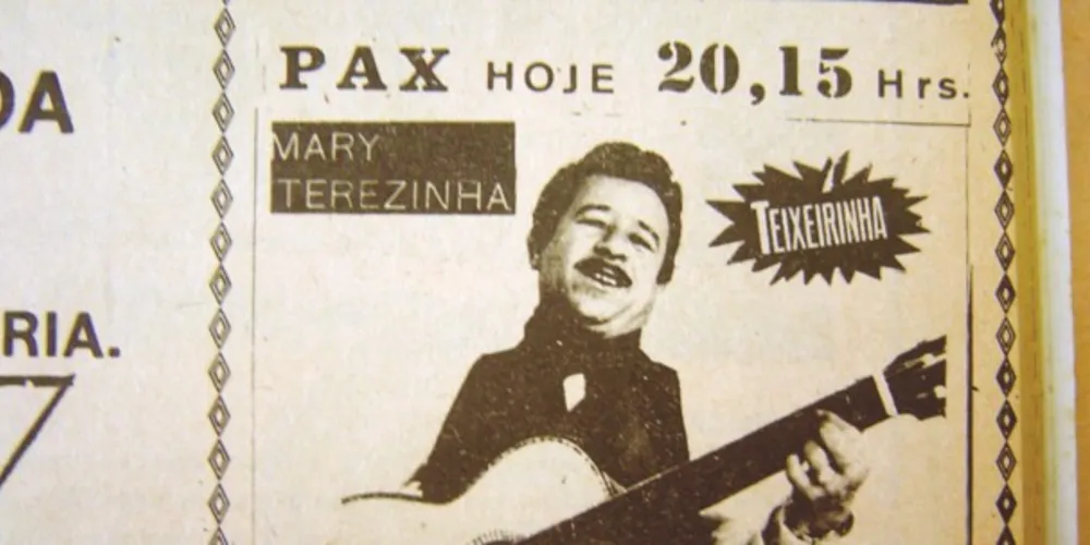 Anúncio dos filmes de Mazzaropi (06/08) e de Teixeirinha (27/09) publicados no JM em 1977
