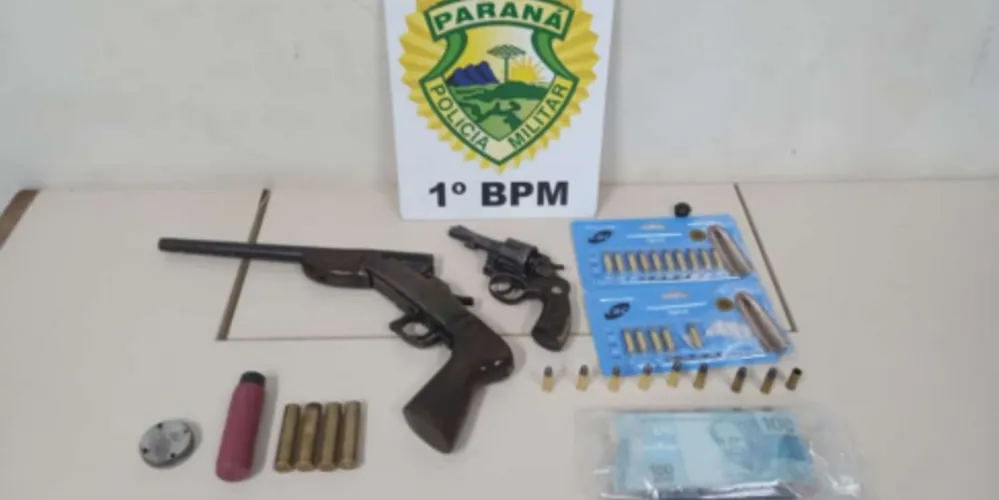 Armas e munições que foram apreendidas passarão por perícia na 13ª SDP