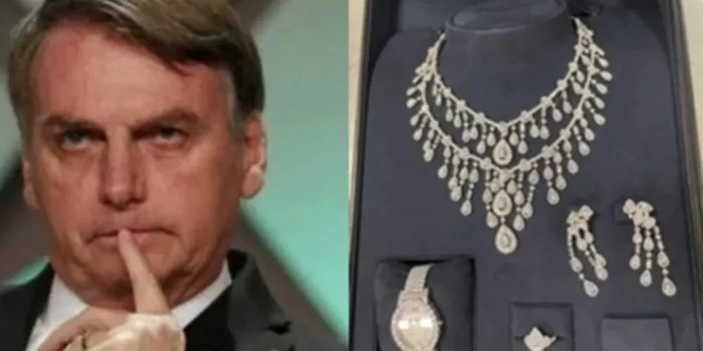 Até agora, descobriu-se que Bolsonaro recebeu pelo menos três conjuntos de joias do país árabe